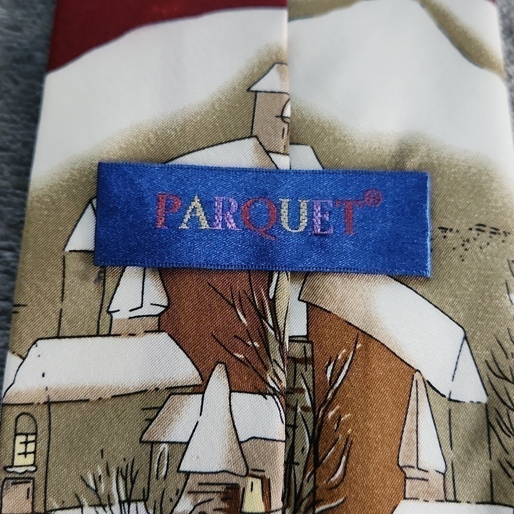 Parquet Holiday Tie - Picture 4 of 5